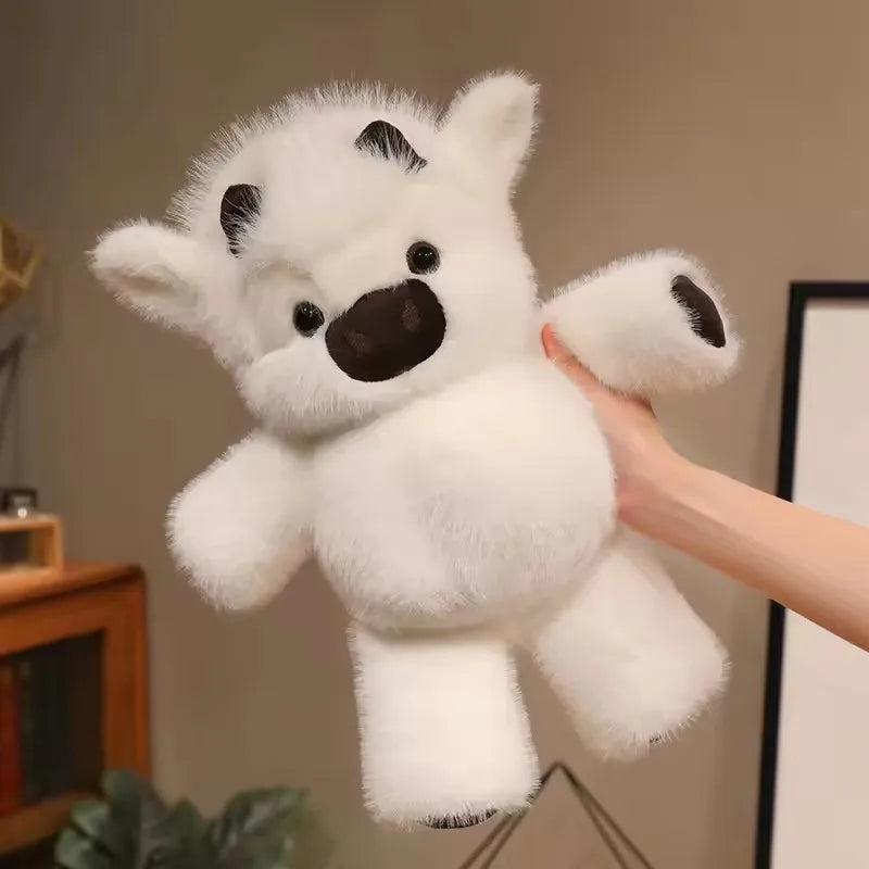 Highland Cow Plush Toy - 40cm Soft Stuffed Cow for Kids