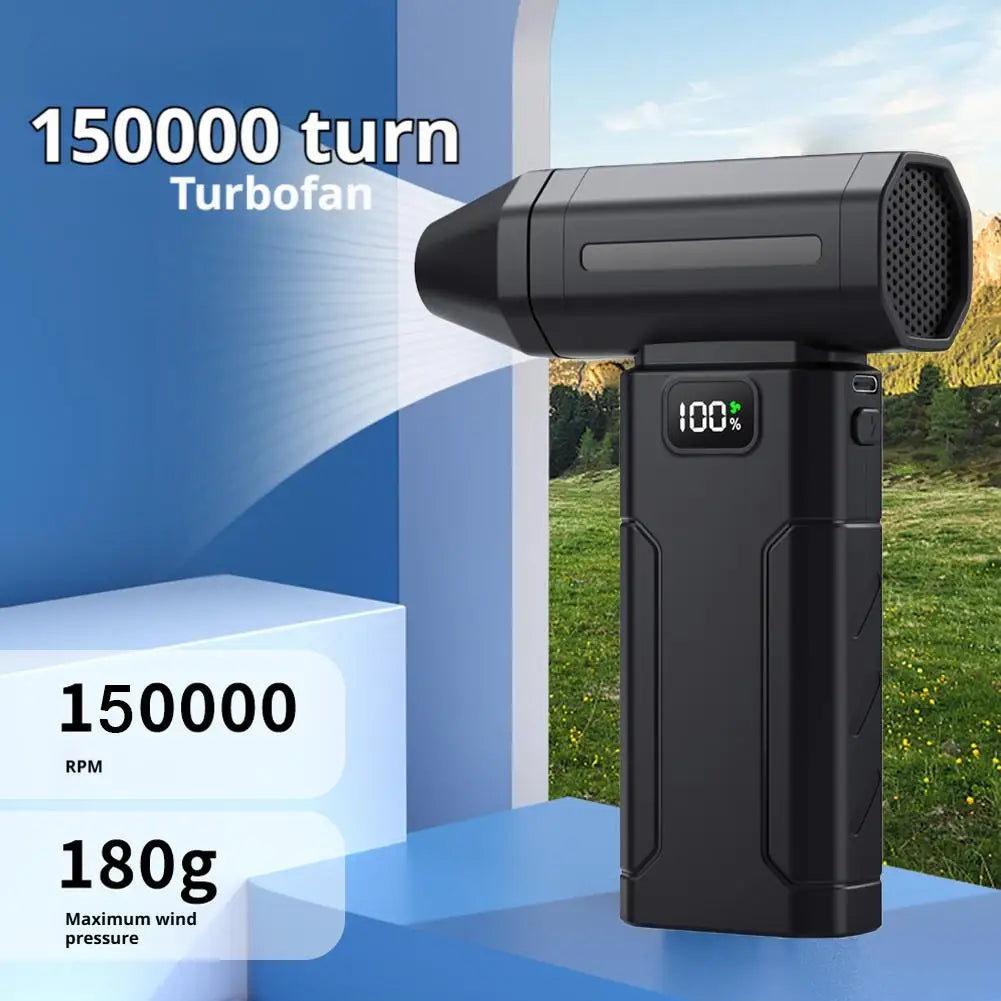 150,000 RPM Violent Mini Fan – Ultra-Powerful Portable Turbo Air Blower