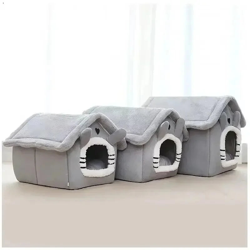 Cozy Indoor Pet Tent Bed For Small Dogs & Cats 🐱🏠