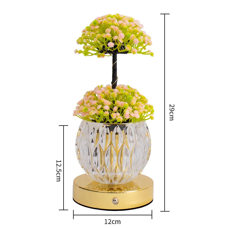 Dreamy Tulip Night Light – Elegant LED Flower Lamp for Cozy Room Decor 🌷✨
