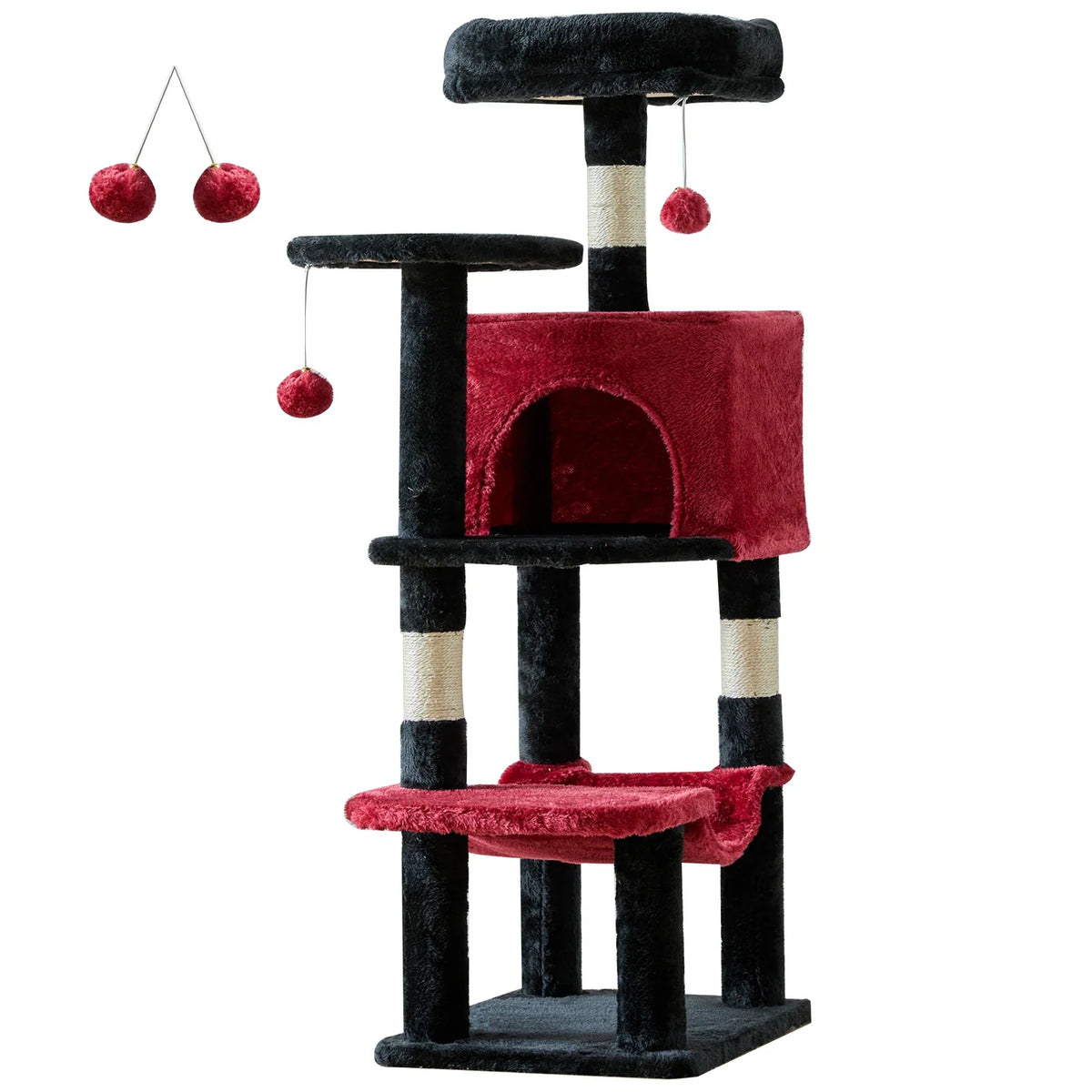 Multi-Level Cat Tree & Condo – Ultimate Play, Climb & Relax Tower for Cats 🐱🏠