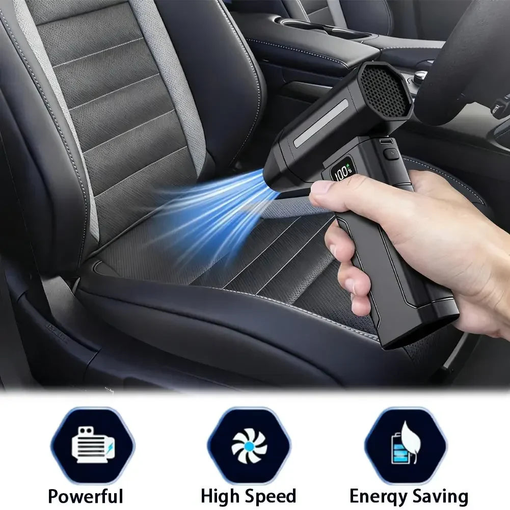 150,000 RPM Violent Mini Fan – Ultra-Powerful Portable Turbo Air Blower