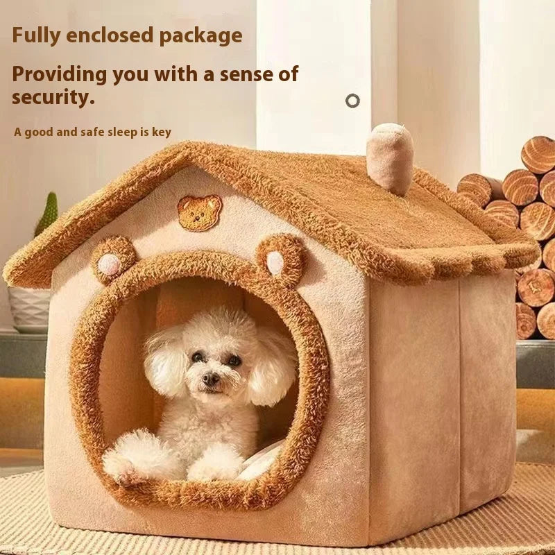 Cozy Indoor Pet Tent Bed For Small Dogs & Cats 🐱🏠