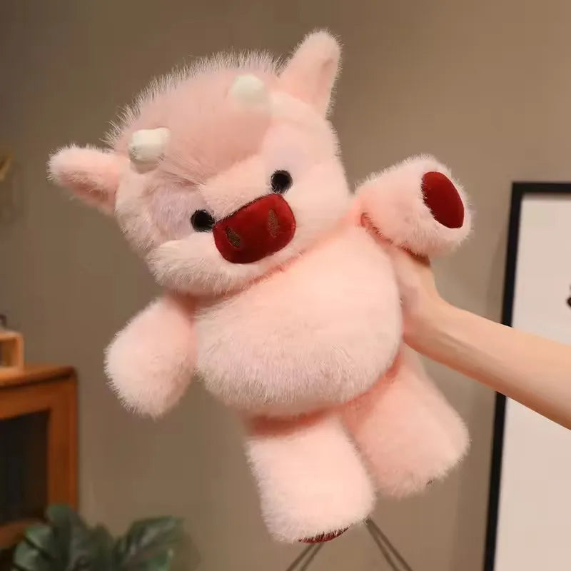 Highland Cow Plush Toy - 40cm Soft Stuffed Cow for Kids